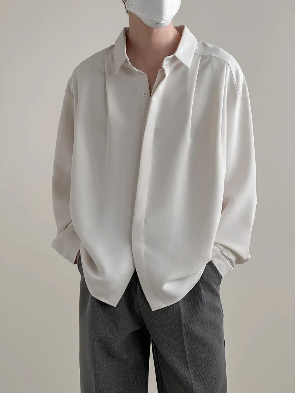 Solid Smart Office Long Sleeve Shirt