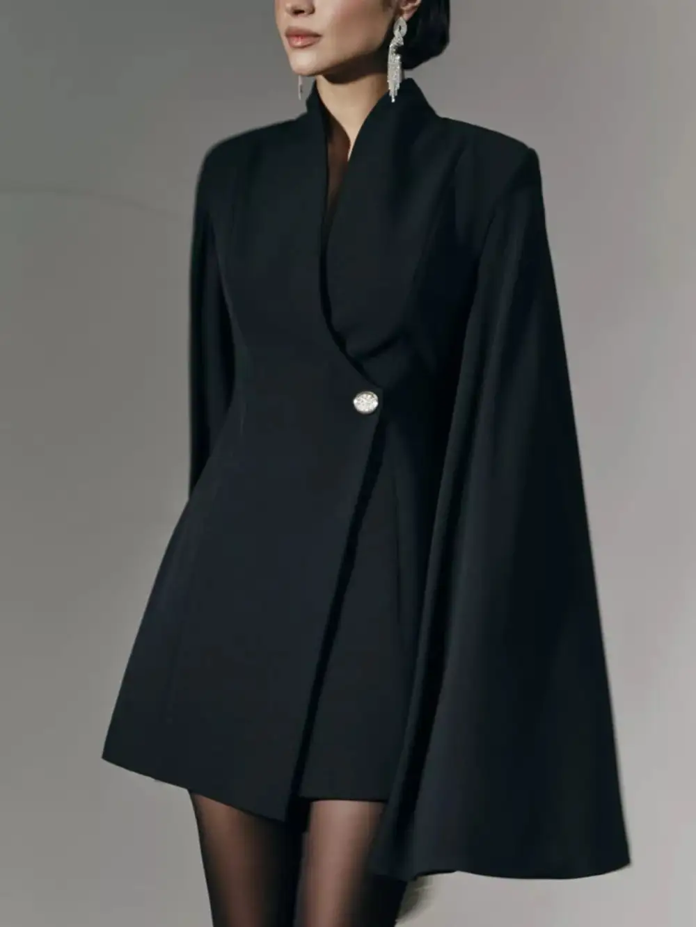 Button Mini Dress