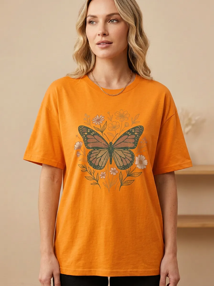 Women's Straight-Hem Crewneck T-Shirt