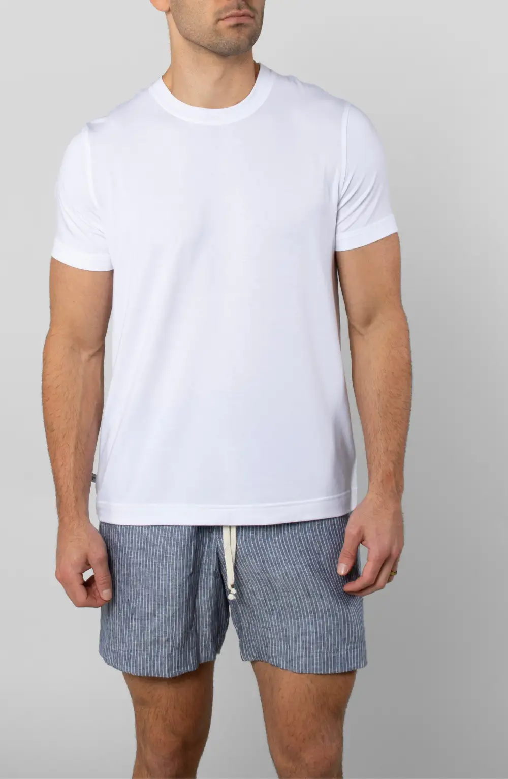 Men's Relaxed Linen Welt Pocket Shorts