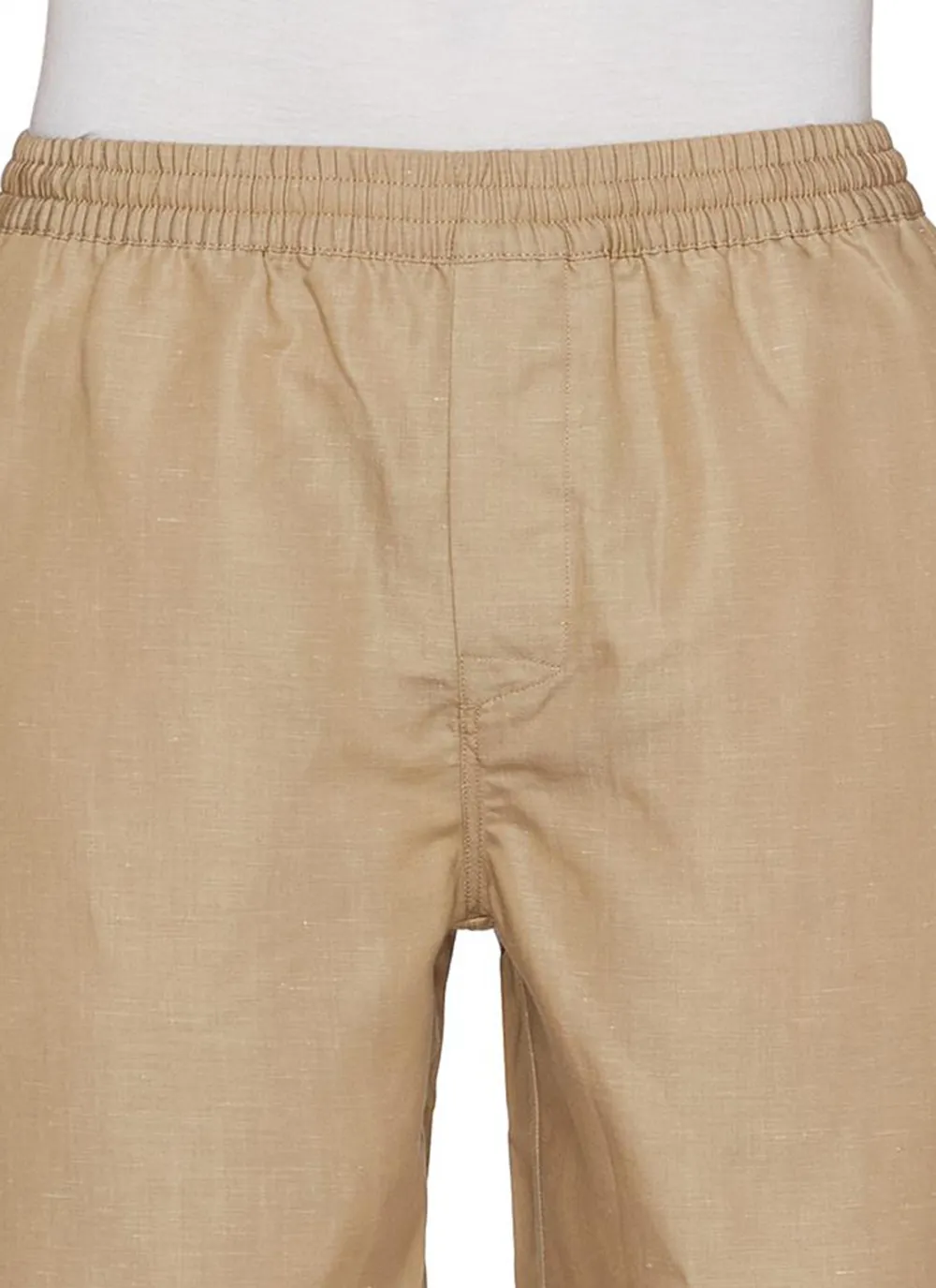 Casual Loose Breathable Beige Shorts