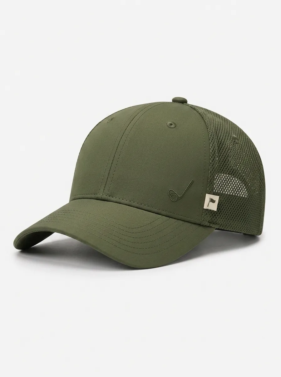 Unisex Horse Riding Embroidered Equestrian Mesh Cap