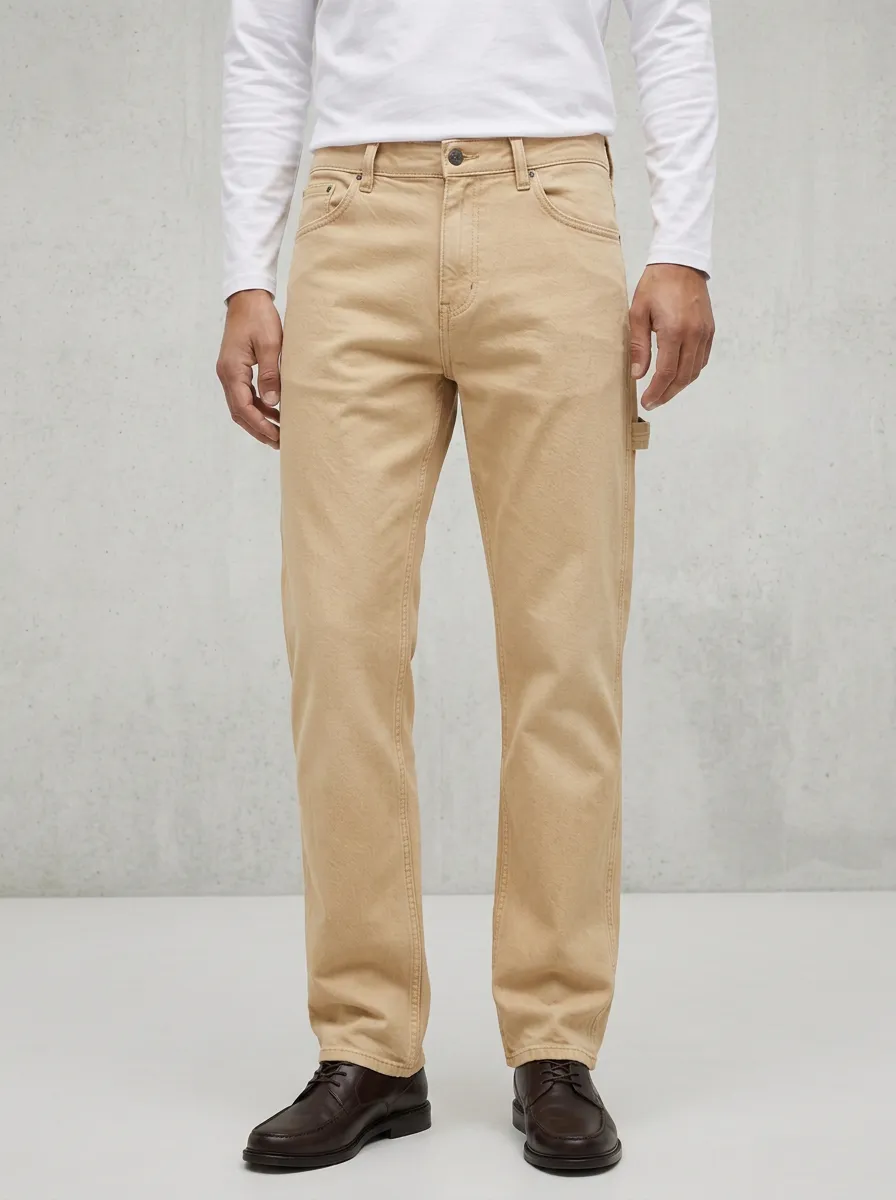 Everyday Textured Mid Jeans