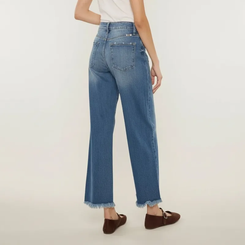 Medium Wash Denim Shorts