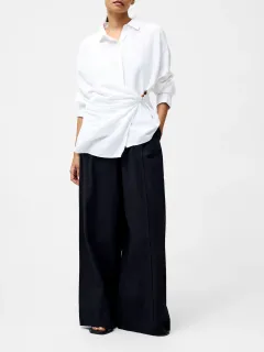 Classic Breathable Linen Waist Shirt