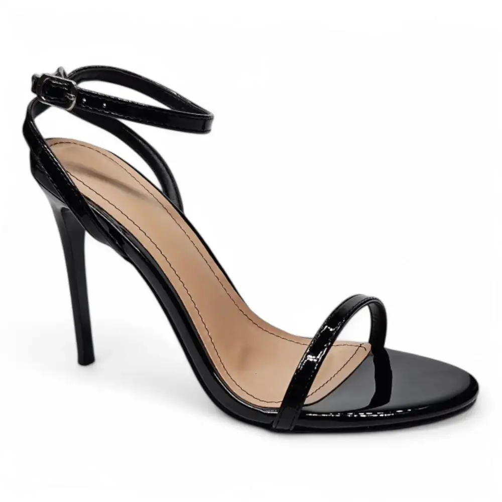 Showy One Band Ankle Strap Skinny Heels