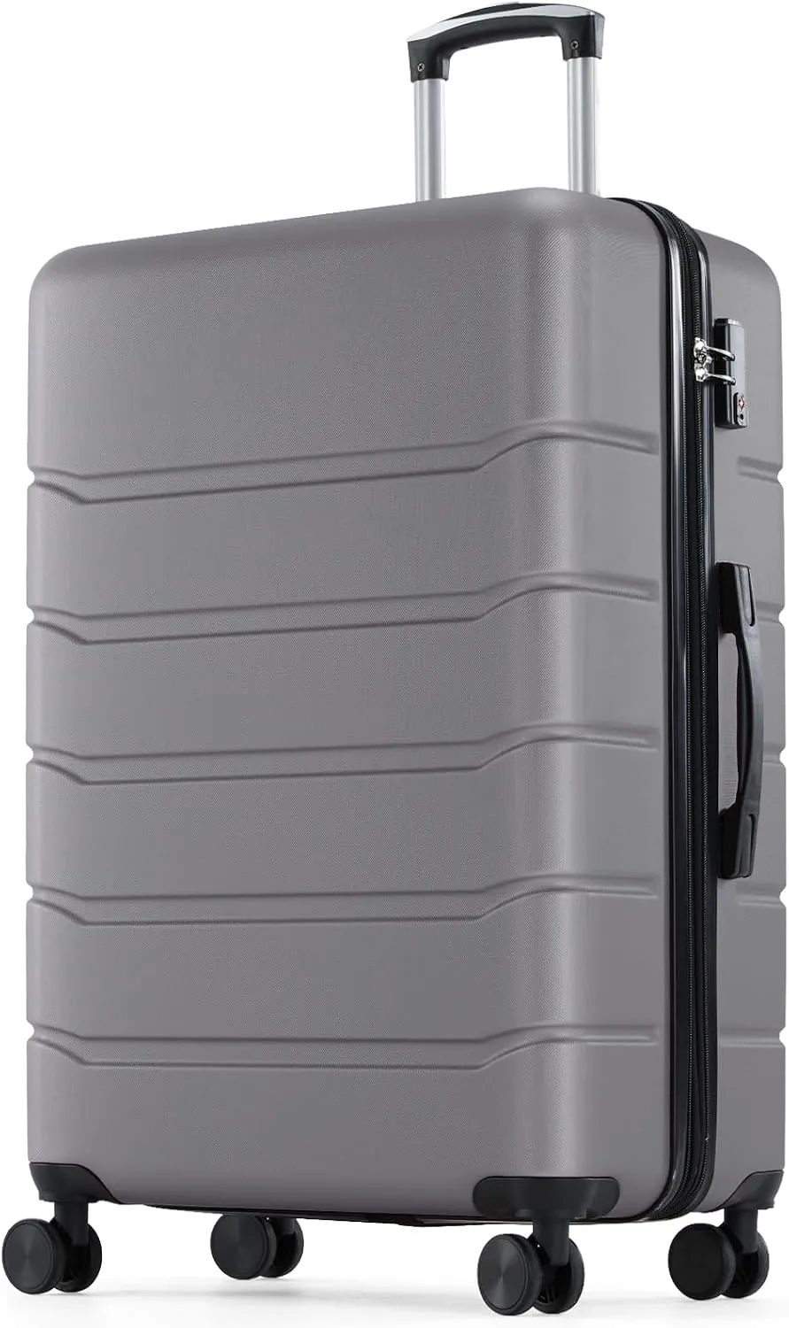 Expandable Hardshell Suitcase with Dual Spinner Wheels