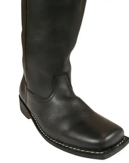 Men's Relaxed Pull On Square Toe Everyday Boots