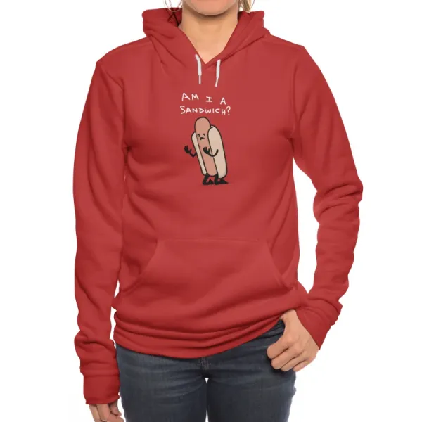 Hot Dog Hoodie, Humorous Foodie Pick