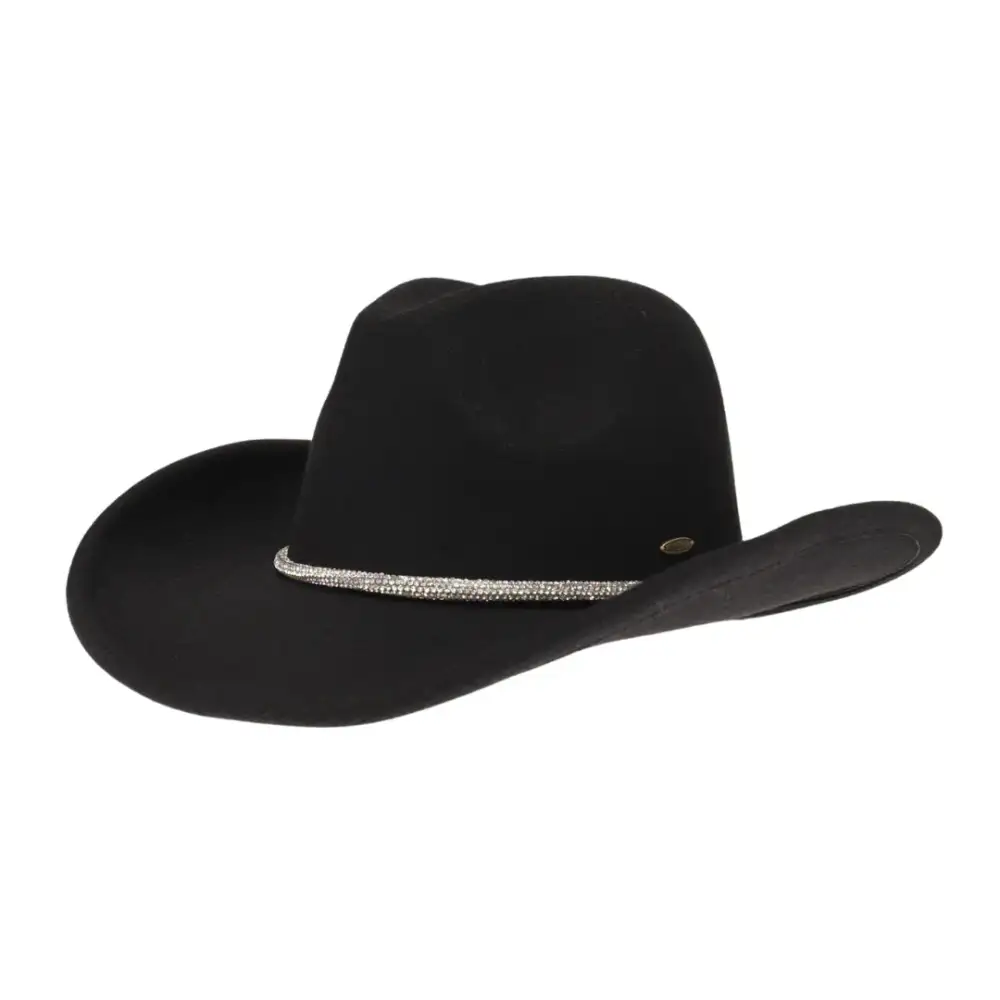 Rhinestone Vegan Cowboy Hat