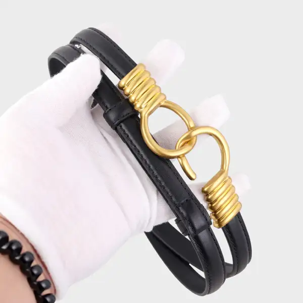 Contemporary Slim Profile Dress Belt
