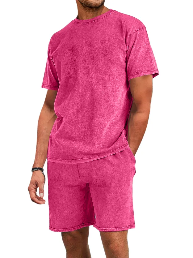 Modern Garment Washed Shorts