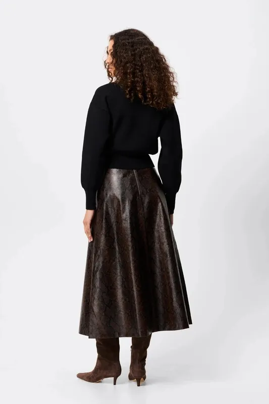 Black Ribbed Sweater