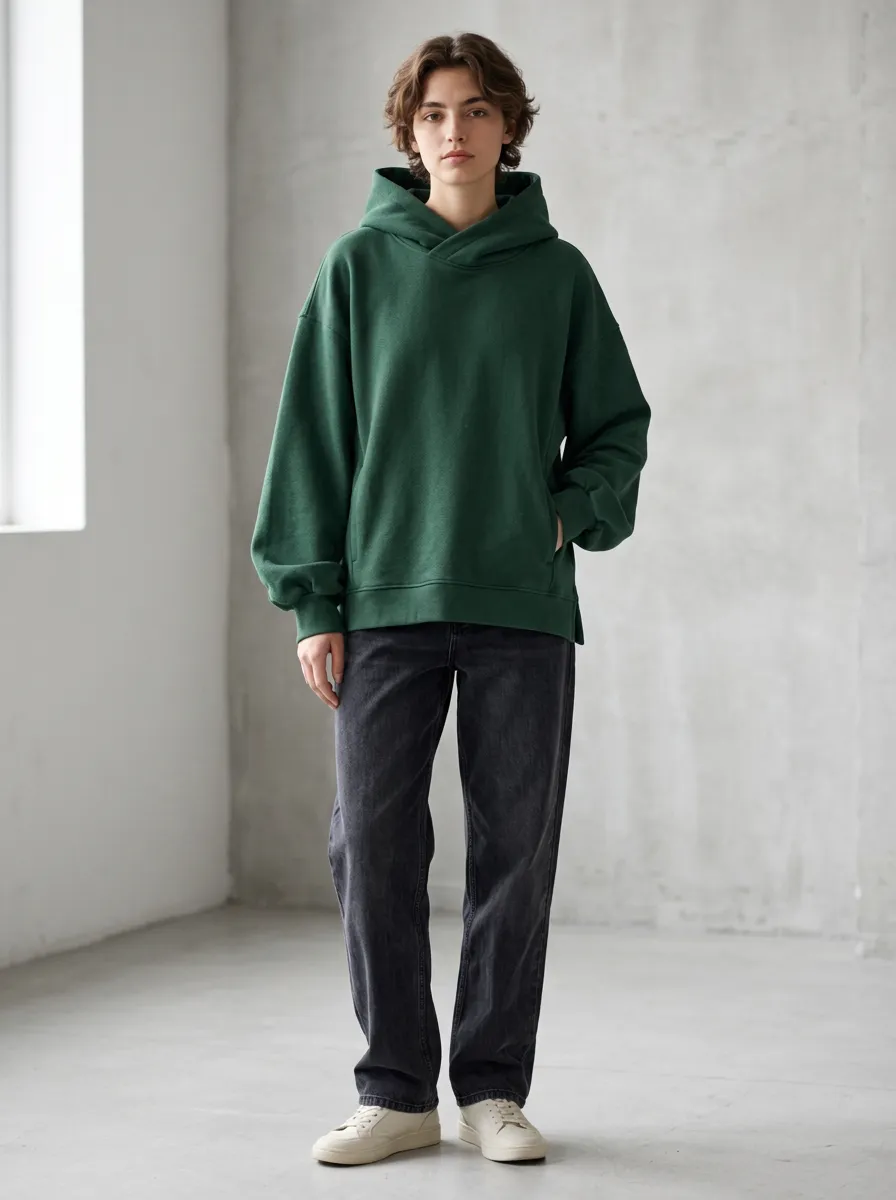 Unisex Plain Active Leisure Everyday Hoodie