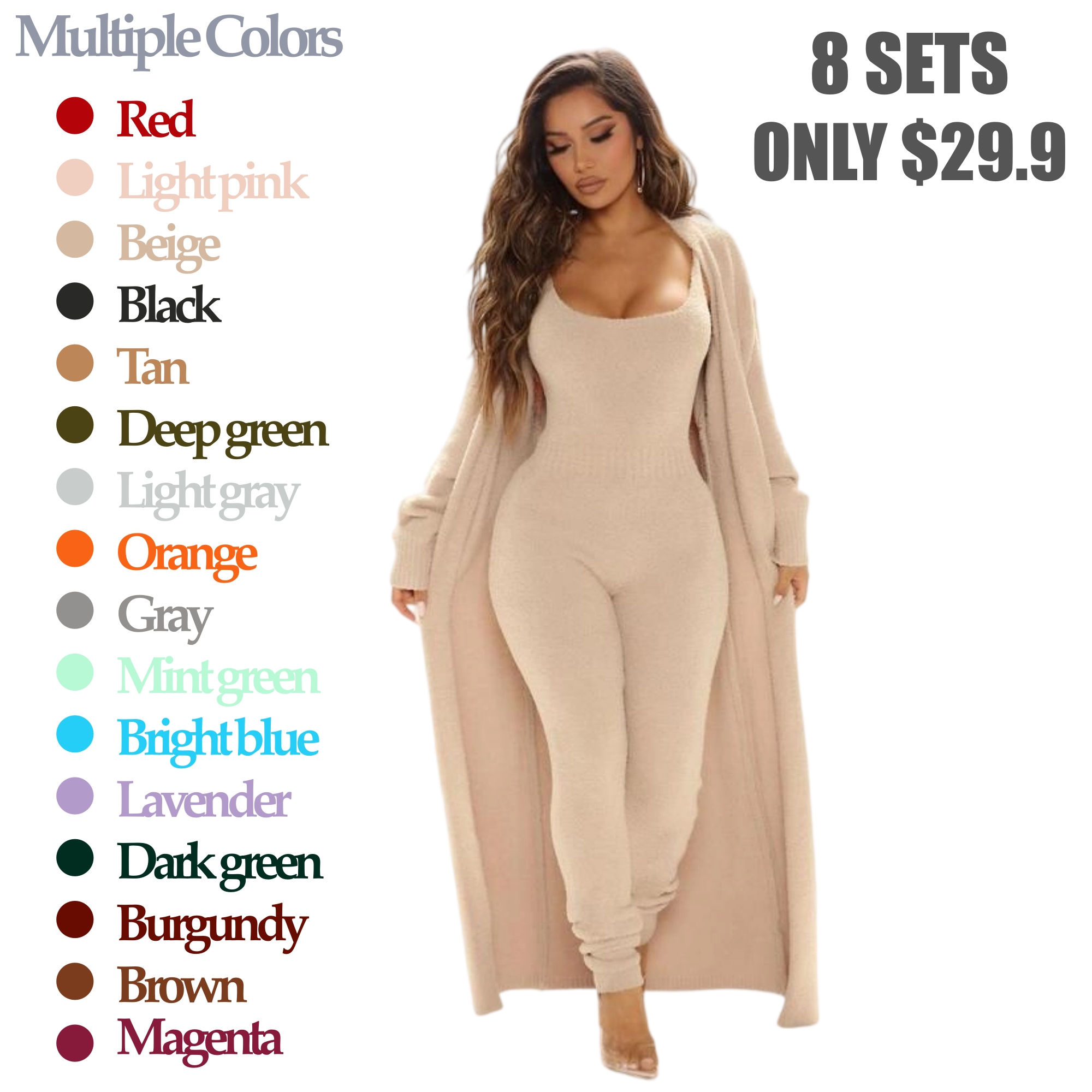 Living In It Jumpsuit Set