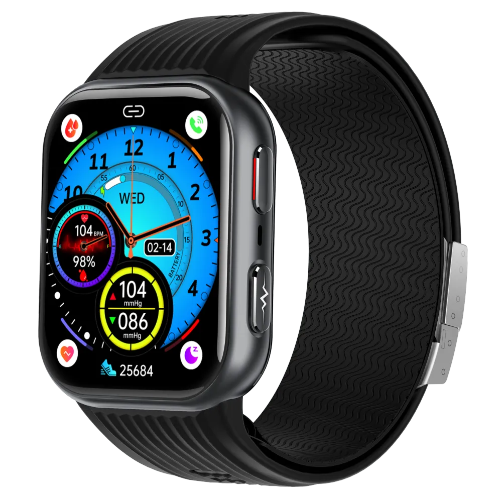 Airbag Blood Pressure ECG Smartwatch | Carelders QS67