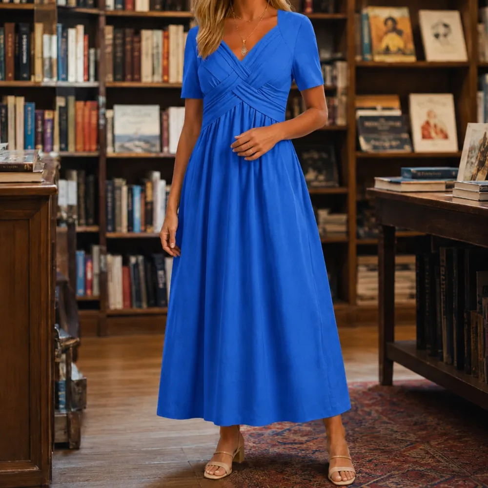 Evening Ready Refined Women's Midi Dress
