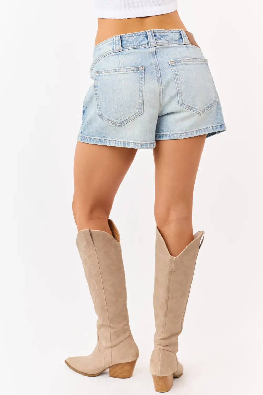 Casual Denim Shorts Style