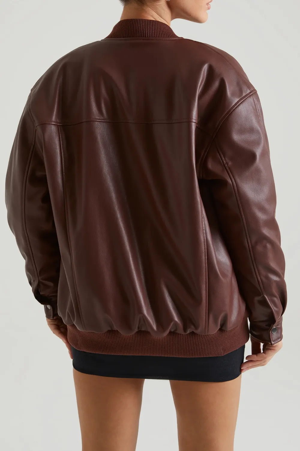 Fashionable Layered Loose Maple Leaf Jacket