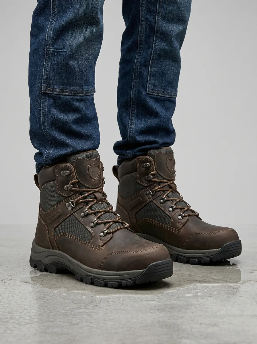 Men's Utility Waterproof Hiking Inspired Outdoor Work Boots