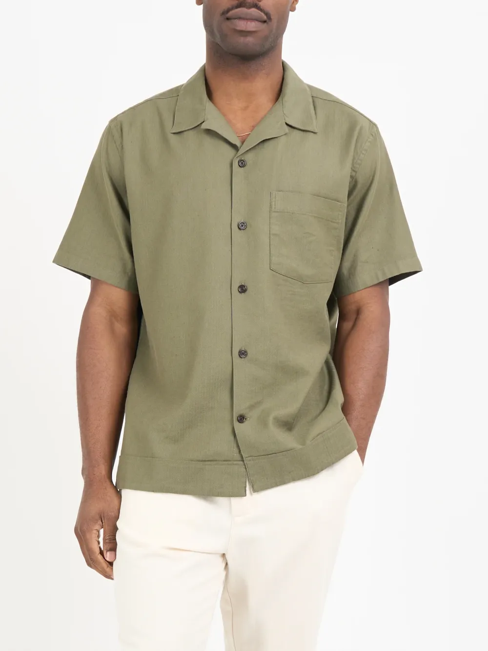 Green Short Sleeve Shirt