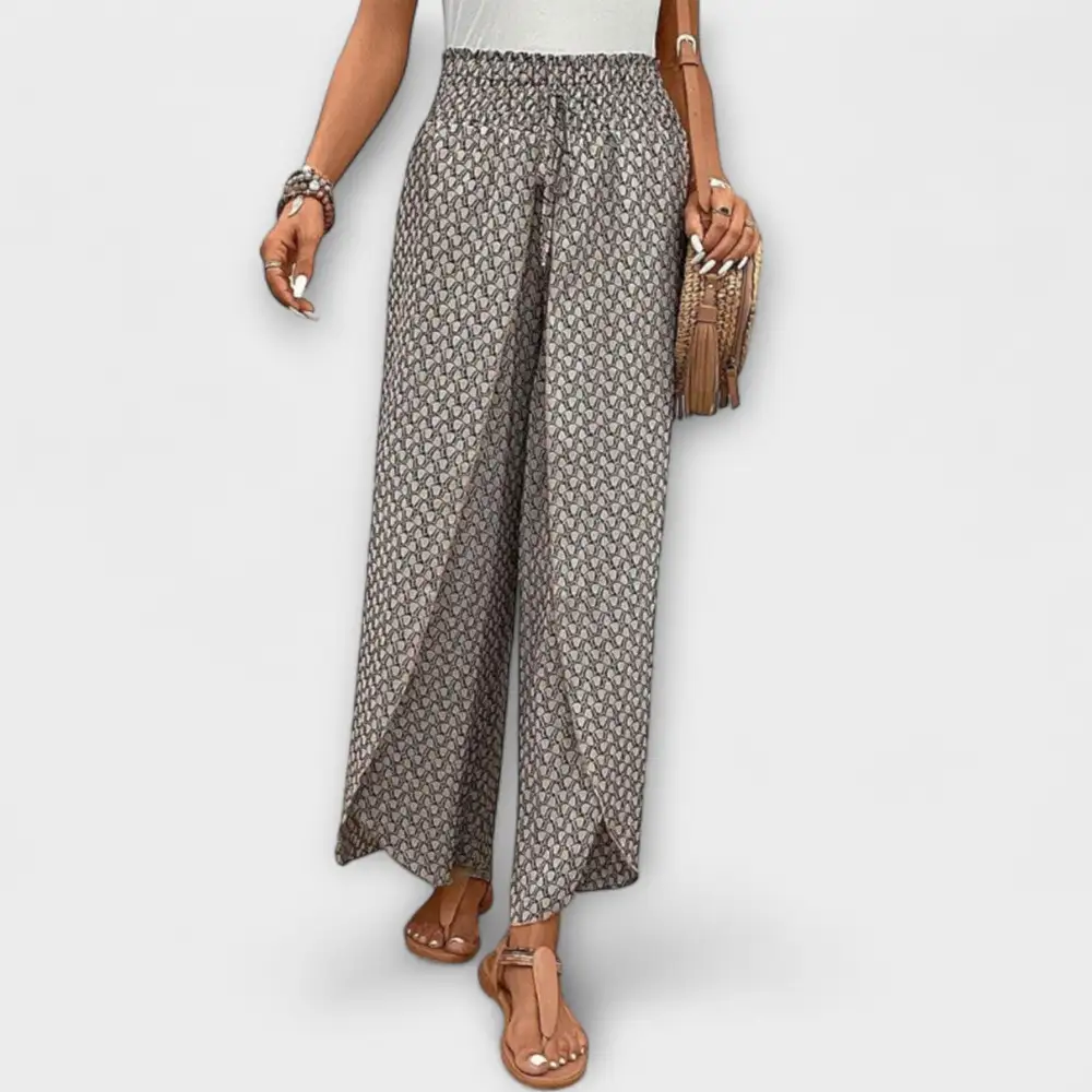 Palazzo Boho High Waist Trousers