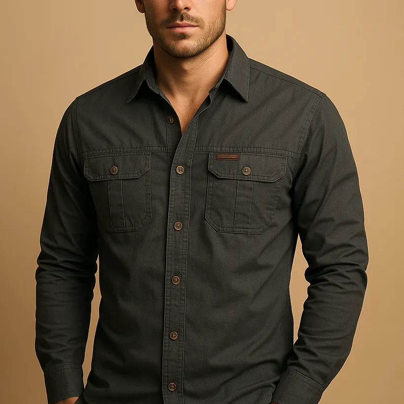 Cargo Shirt for Casual Outdoor