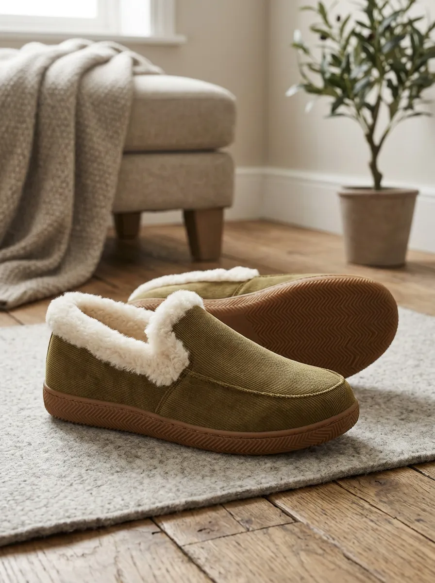Classic Faux Fur Lined Fur Lined Collection Unisex Warm Wool Shoes