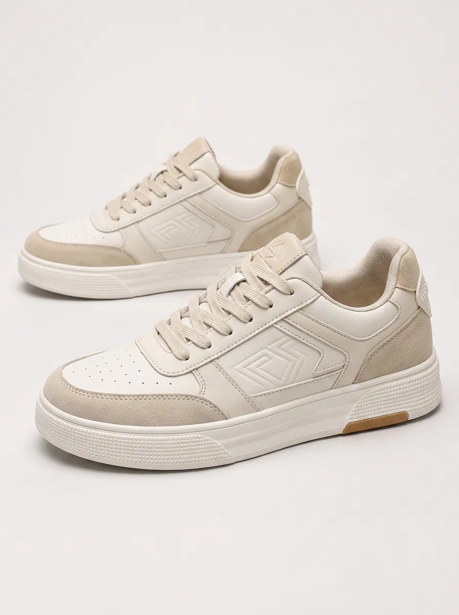 Unisex Geometric Urban Skate Shoes
