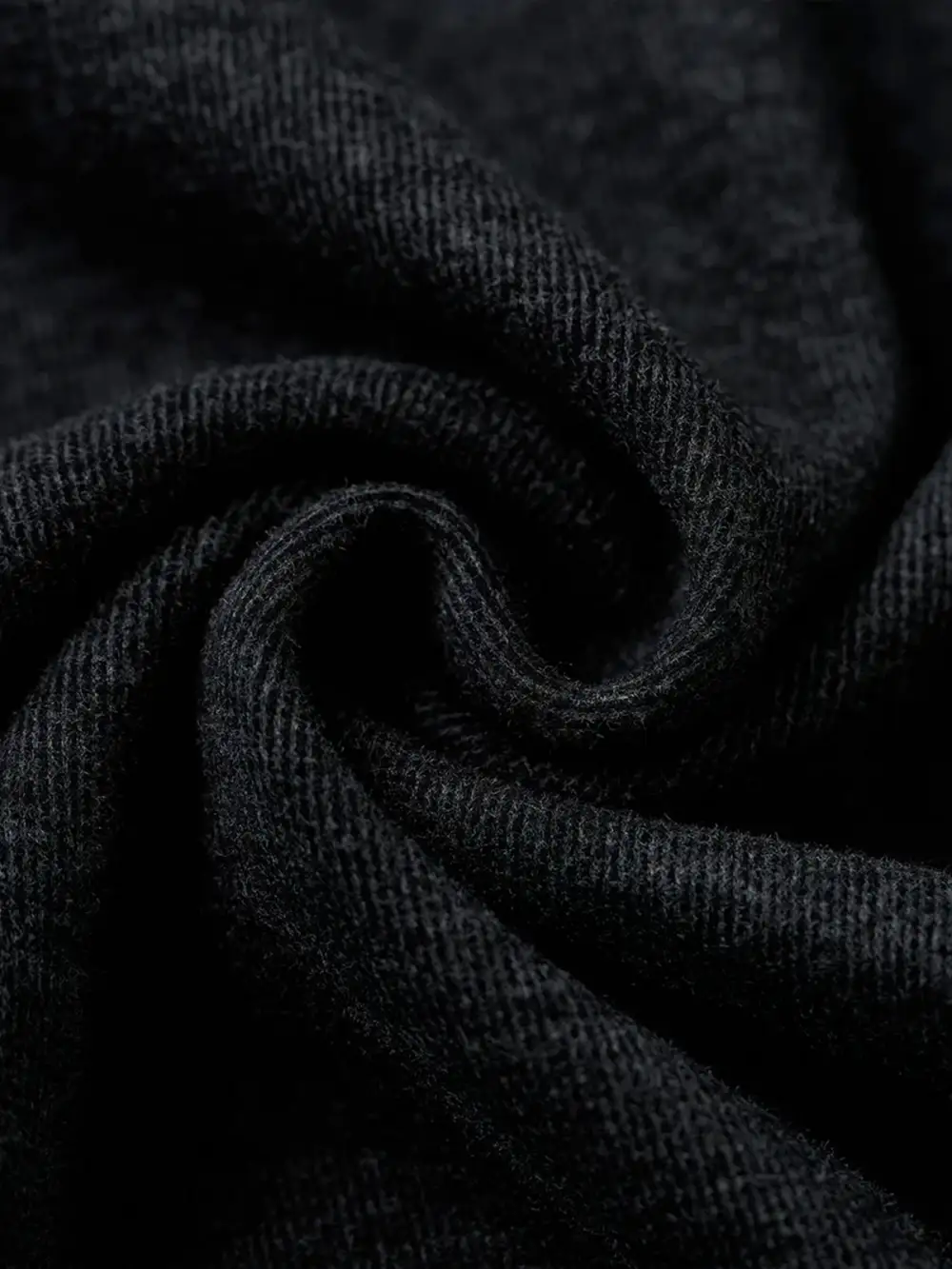 Brushed Wool-Blend High-Neck Sweatshirt