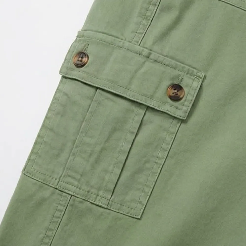 Comfortable Stretch Capri with Pockets Pants