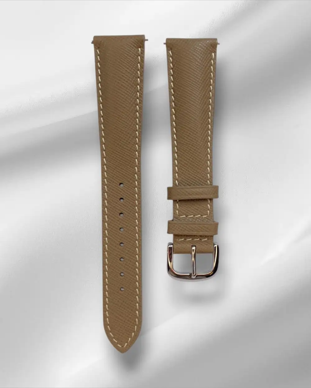 Classic Quick Release Full Grain Leather Watch Strap