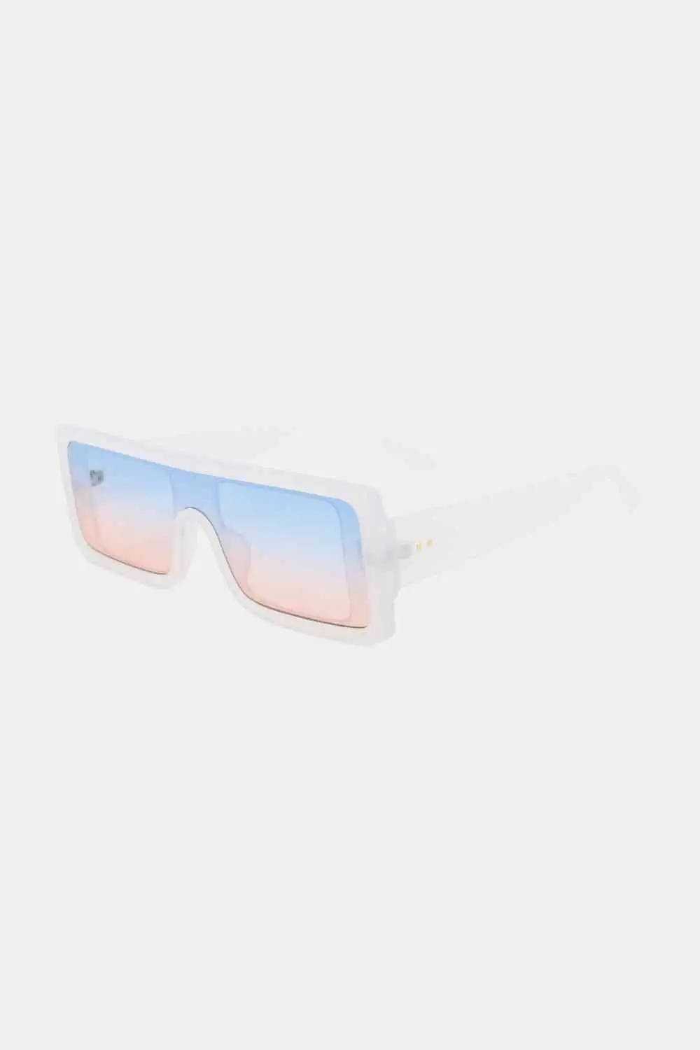 Polycarbonate Rectangle Frame Sunglasses
