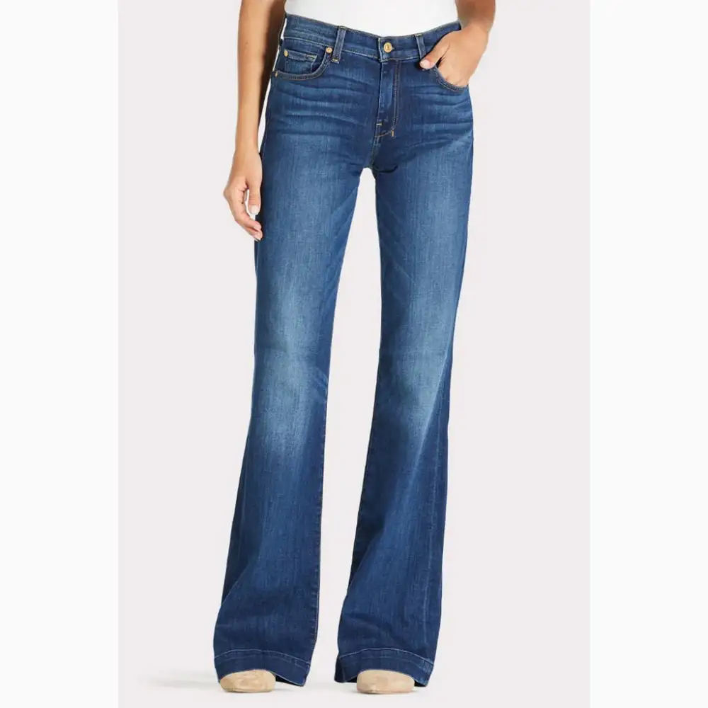 Women's Flare Mid Rise Jeans