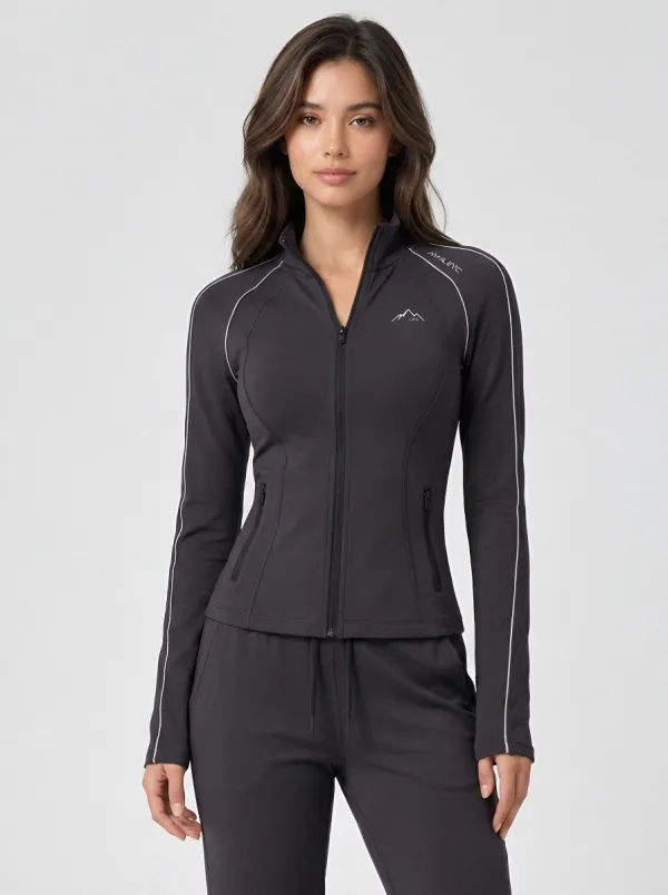 Women's Athletic Mountain Graphic Tracksuit Set
