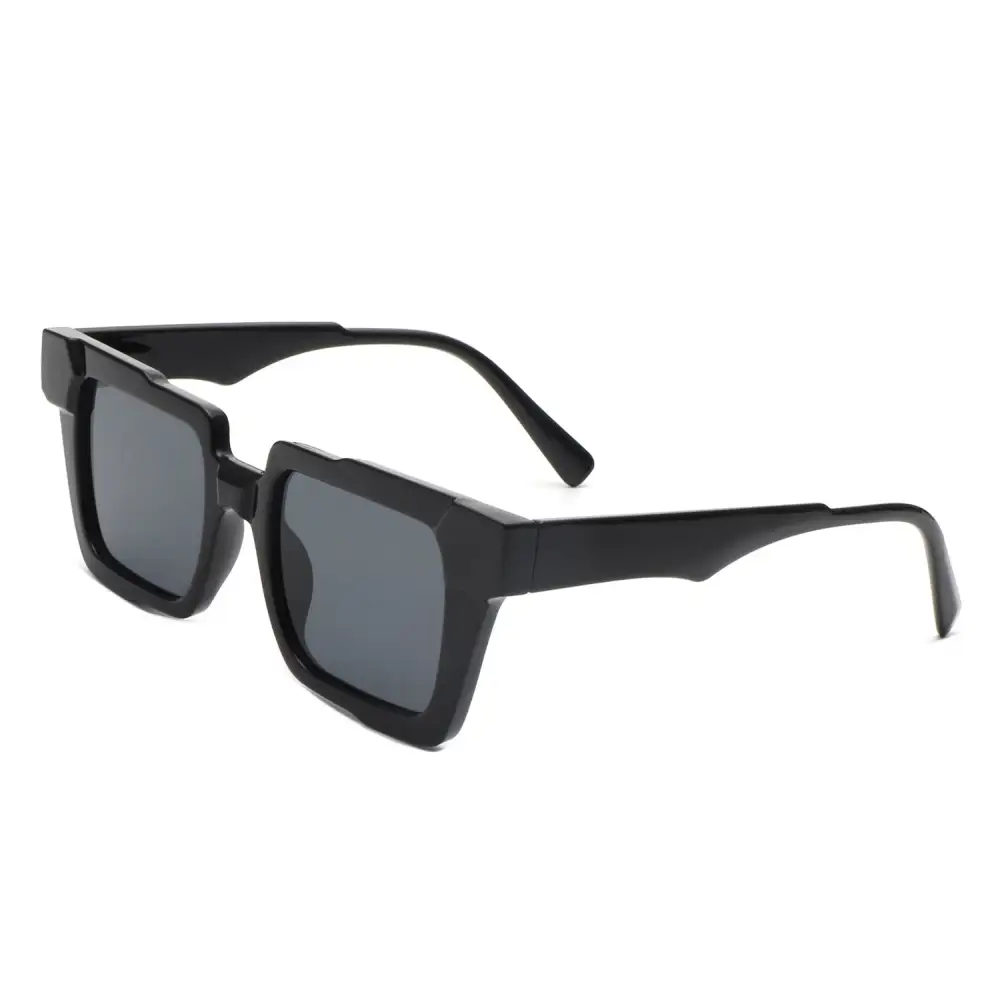 Square Flat Top Frame Sunglasses