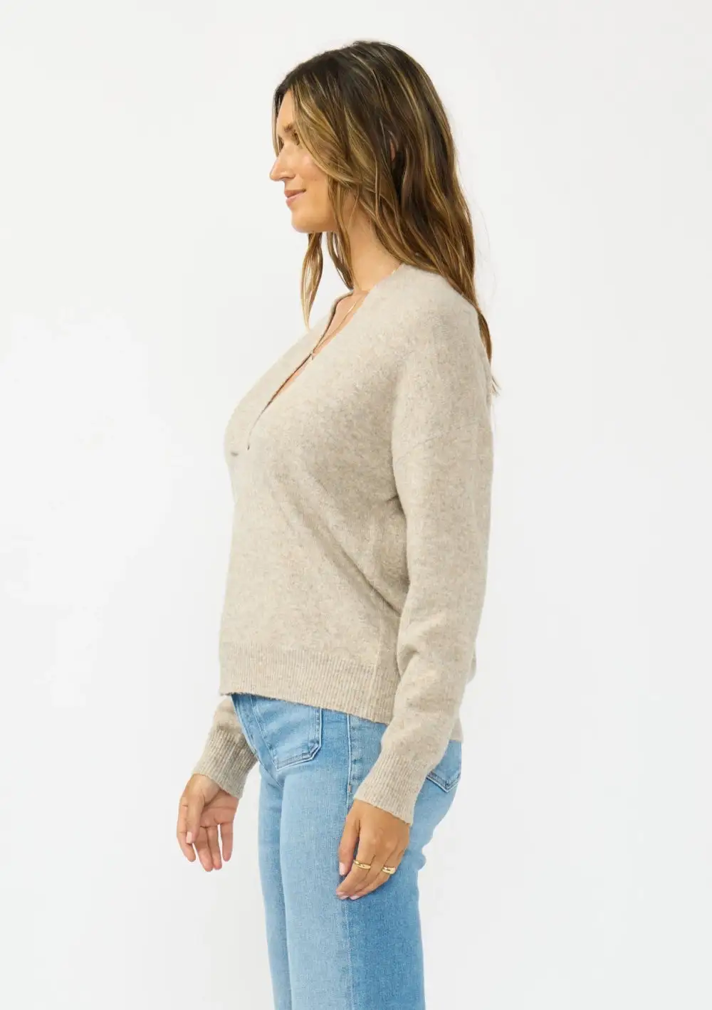 Dropped Shoulder Sweater