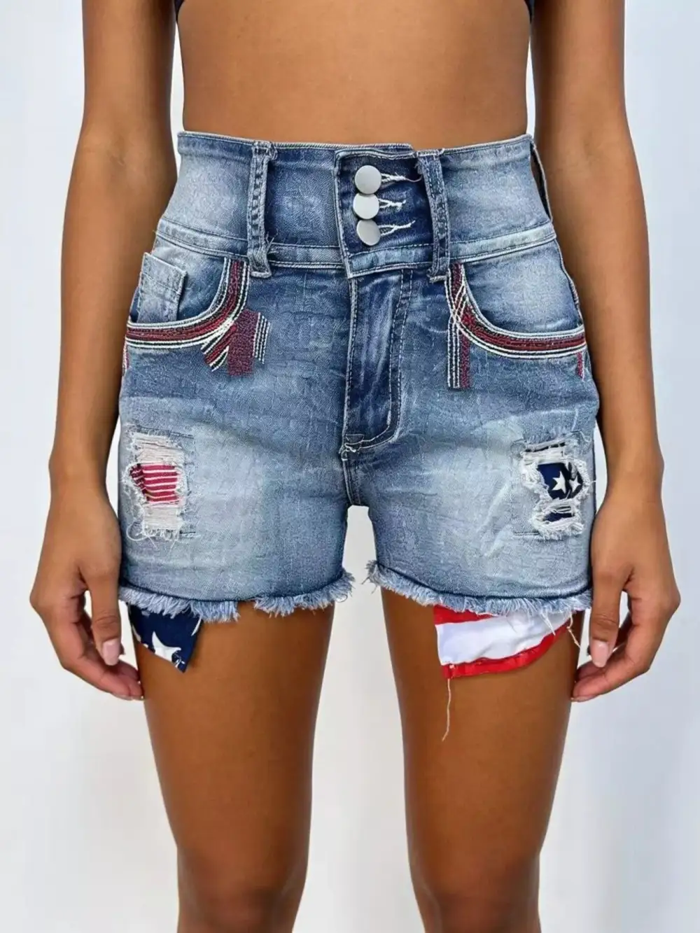 Everyday Distressed Shorts