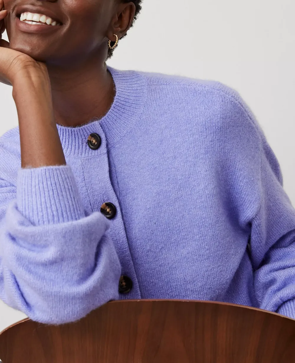 Drop Shoulder Cardigan