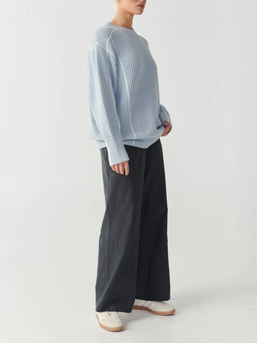 Oversized Crew Knit