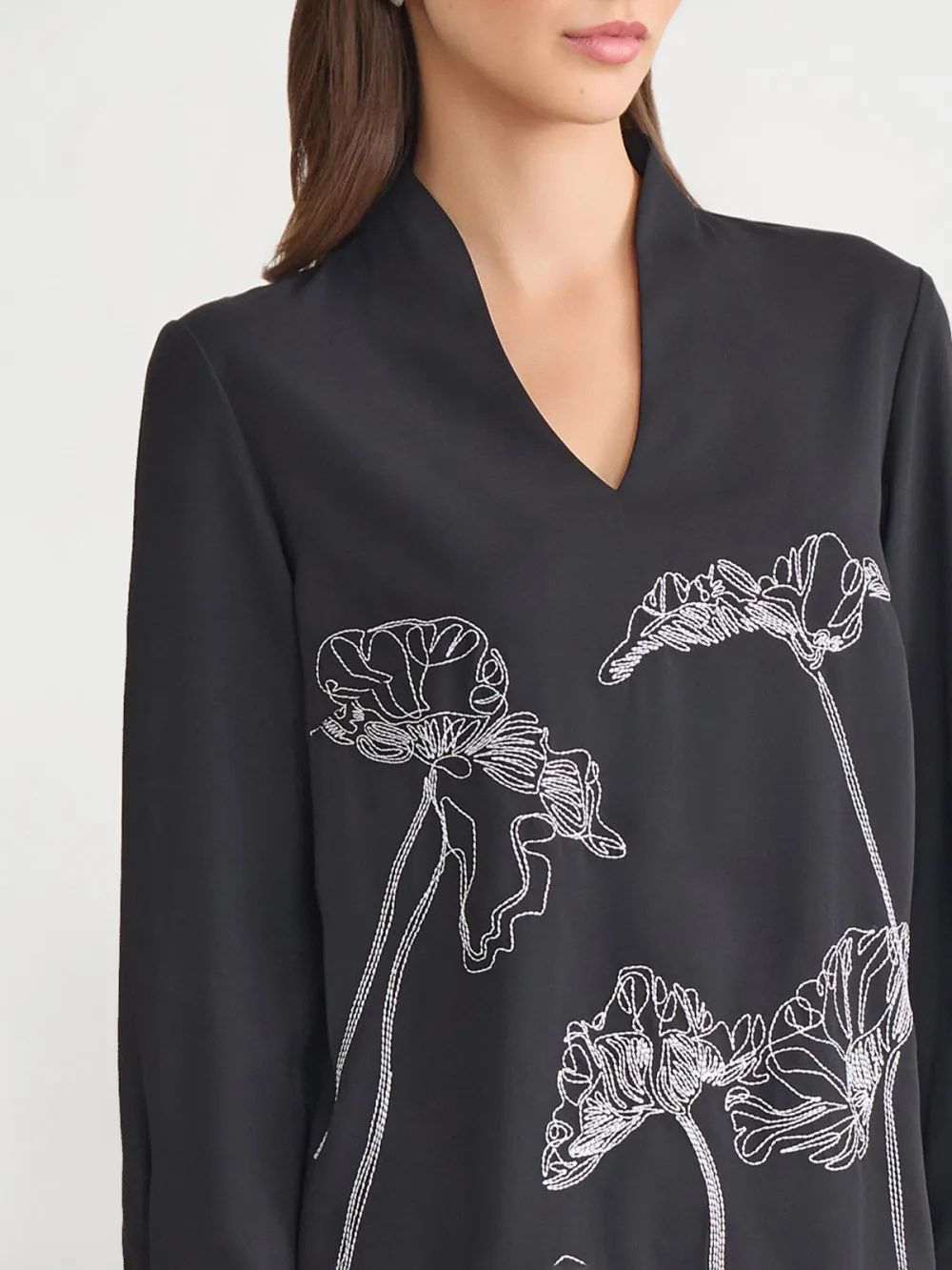Modified V-Neck Tunic