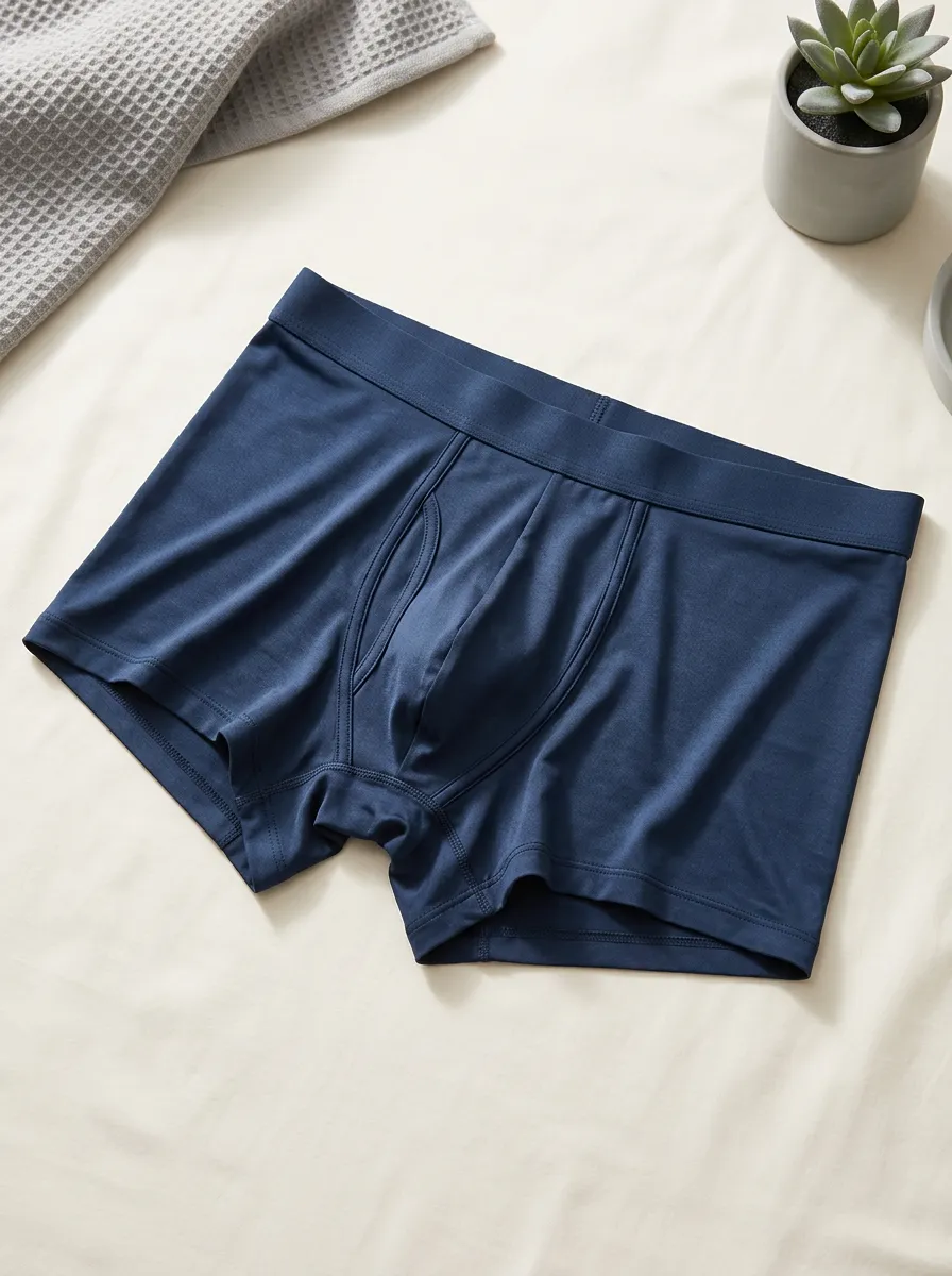 Men's Supportive Plain Boxer Briefs