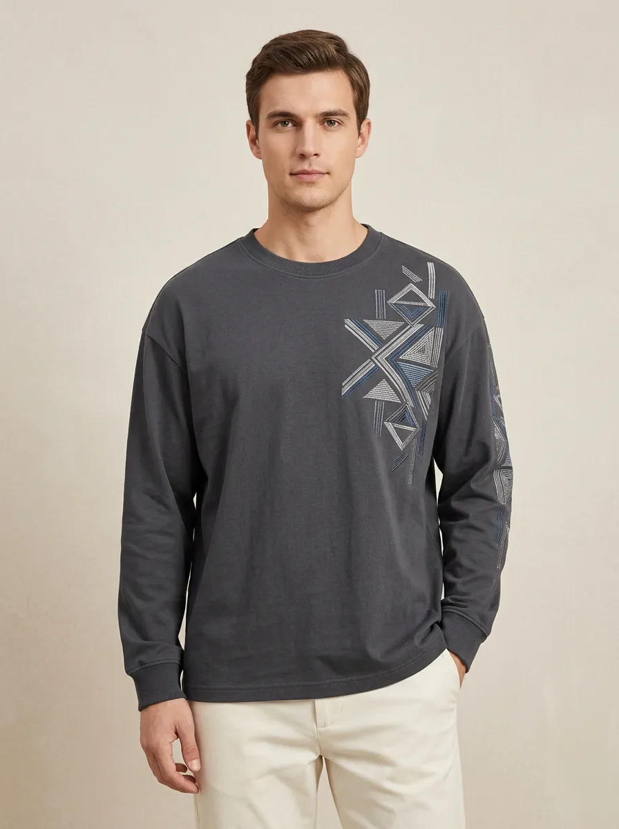 Men's Long Sleeve Essential Style Clean Look Shirt