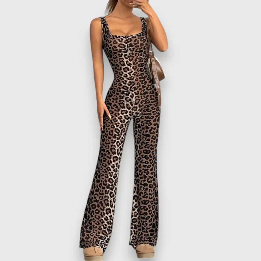 Layered Easy Fit One Piece Jumpsuit