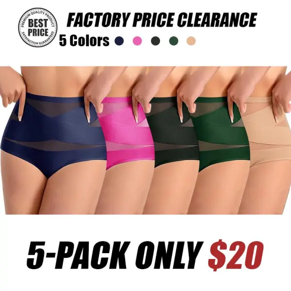 Women's Lingerie Briefs, All-Season Breathable and Lightweight Stretch with Full Coverage, Basic