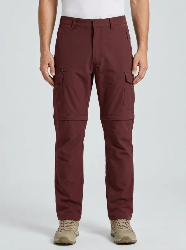 Men's Trail Performance Waterproof Zip-Off Tactical Cargo Pants