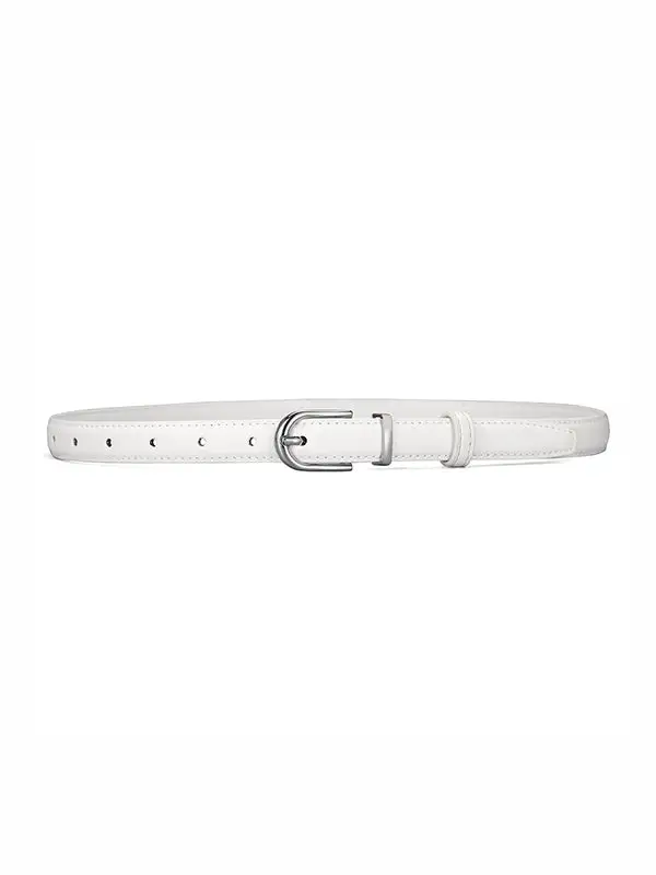 Structured Classic Buckle Belt