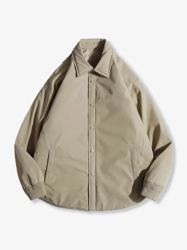 Men's Button Front Casual Jacket