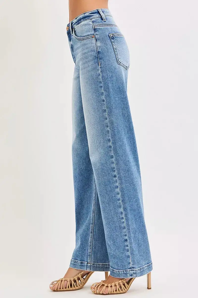 High Rise Baggy Jeans