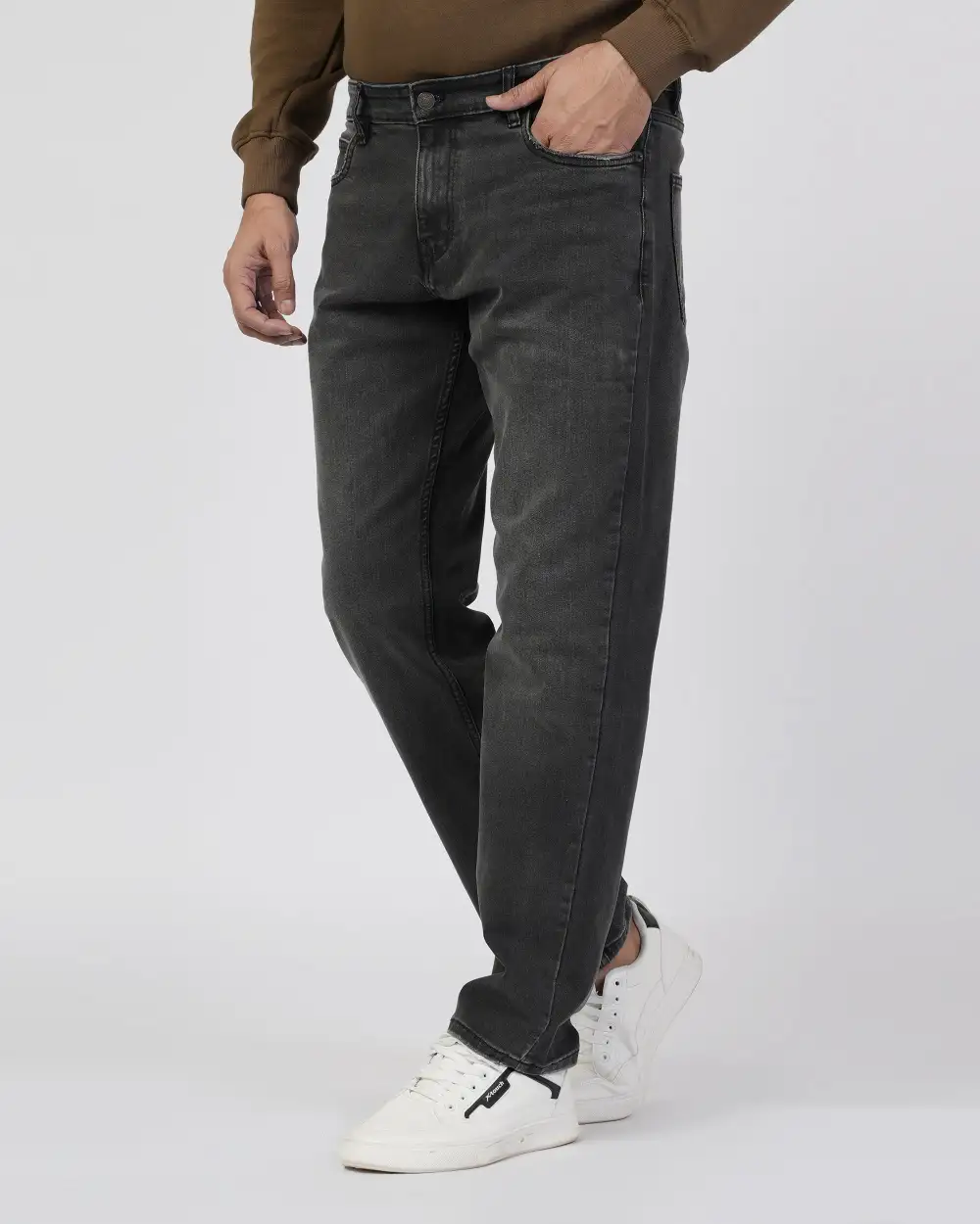 Men's Breathable Regular Fit Jeans